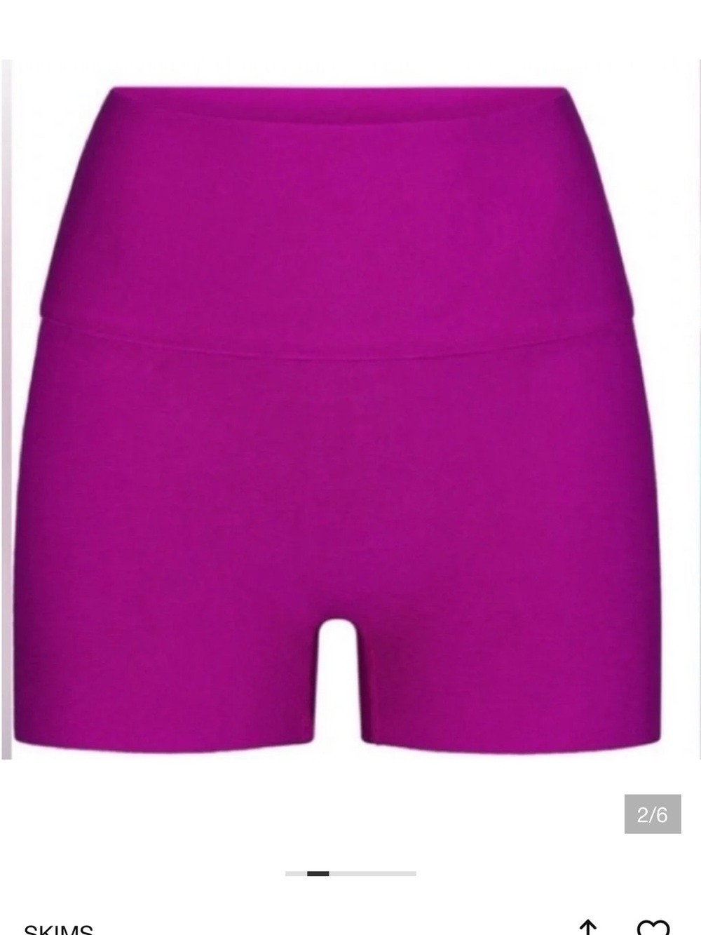 Skims Knit Swim Mid Waist Shorts